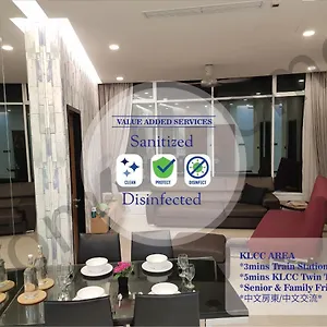 靠近klcc/吉隆坡市中心5星级豪华公寓 公寓